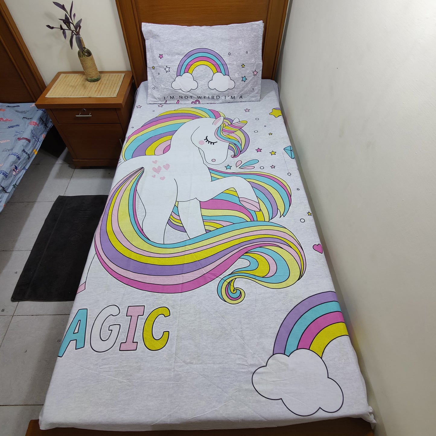 The Magic Unicorn Kid Bedsheet G07