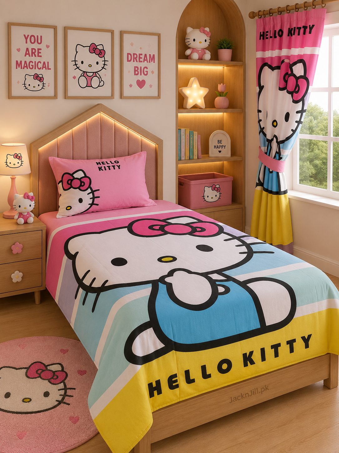 Hello Kitty Kids Bedheet Set for Girls