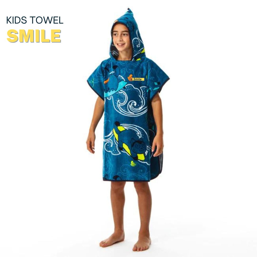 KID HOODIE TOWEL - new
