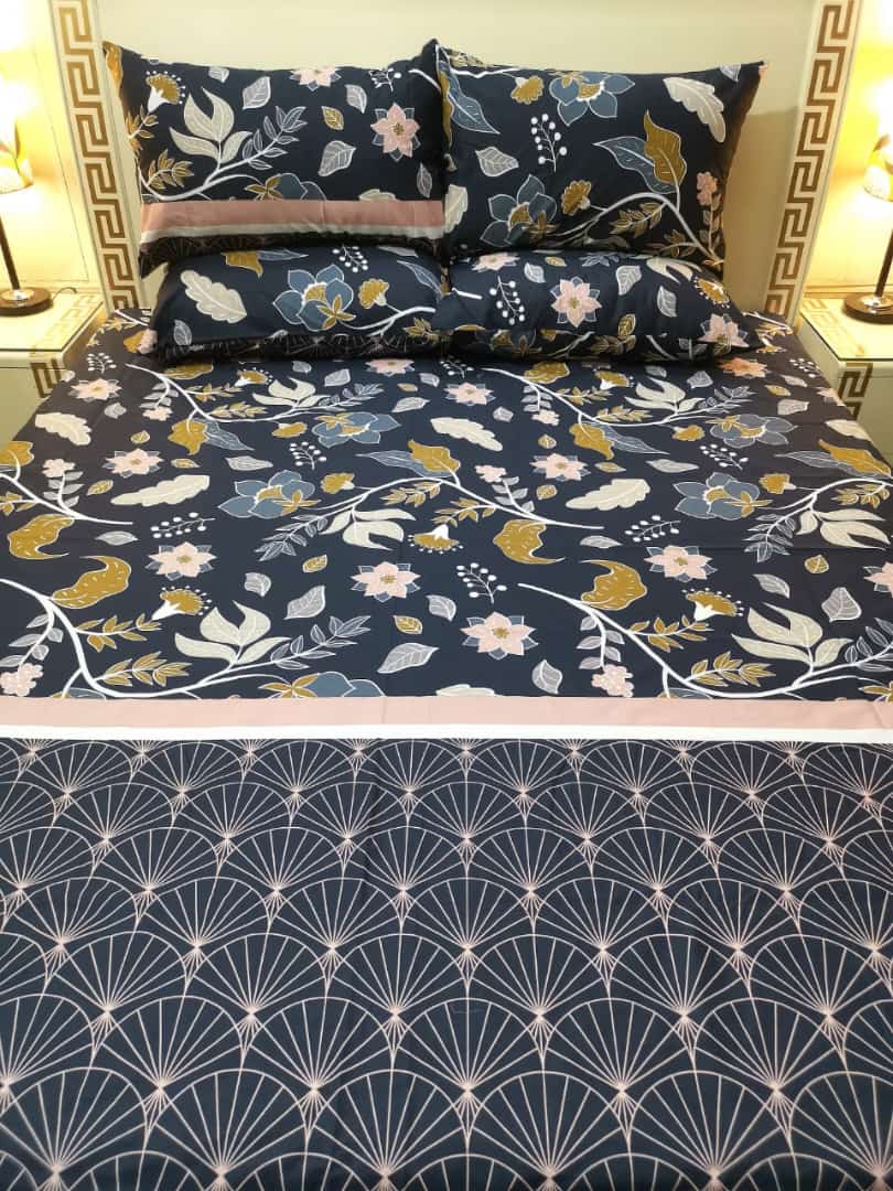 Printed Cotton Bedsheet A-102