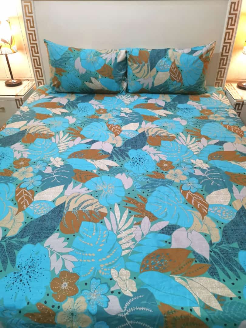 Printed Cotton Bedsheet A-107