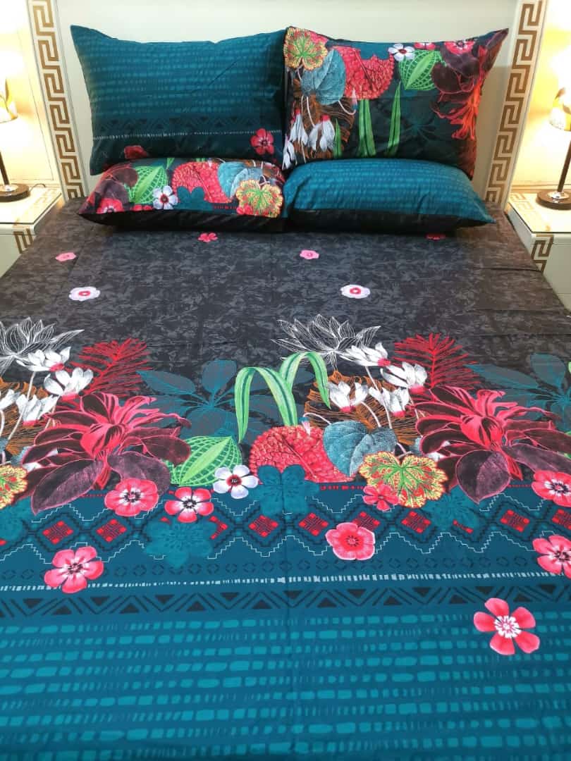 Printed Cotton Bedsheet A-108