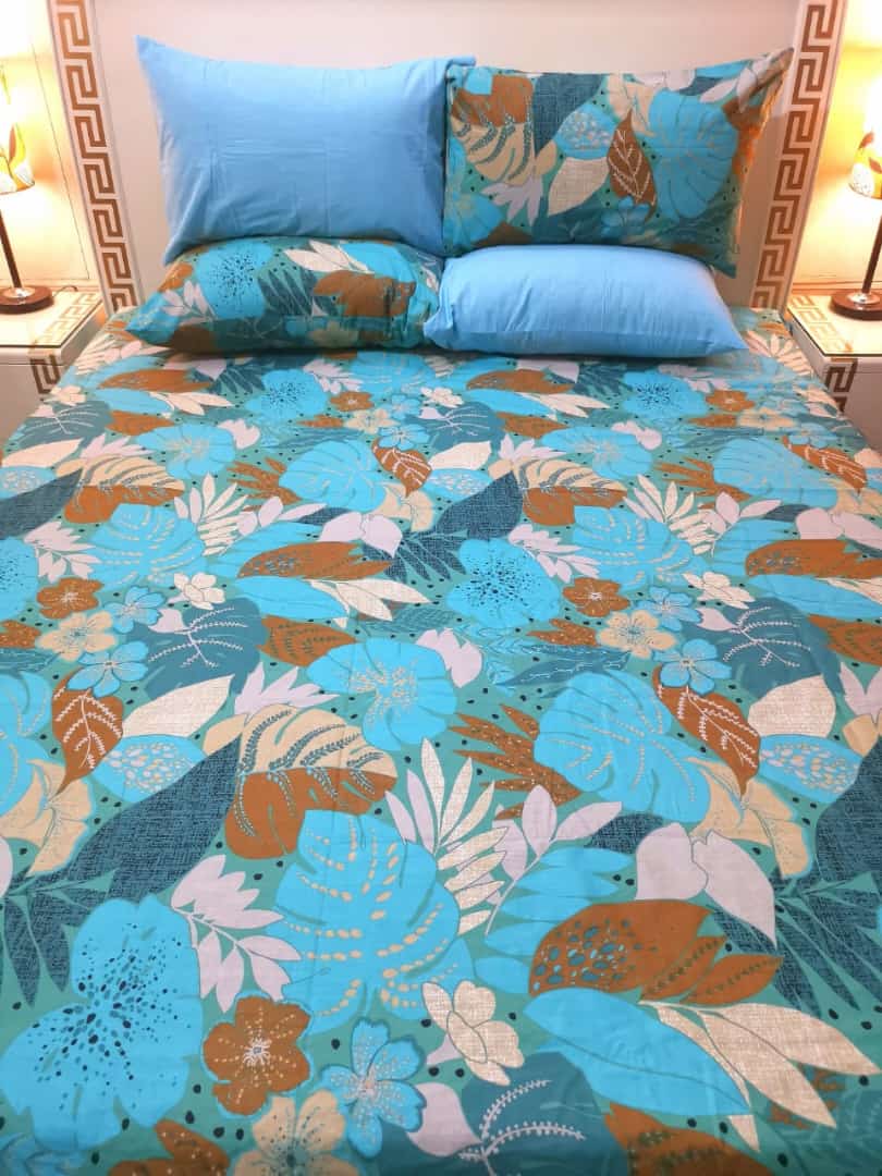 Printed Cotton Bedsheet A-107