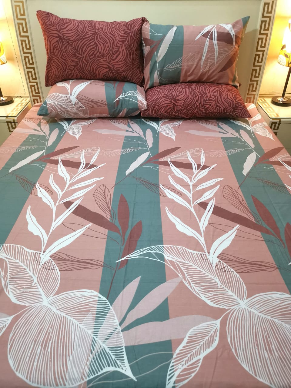 Printed Cotton Bedsheet A-109