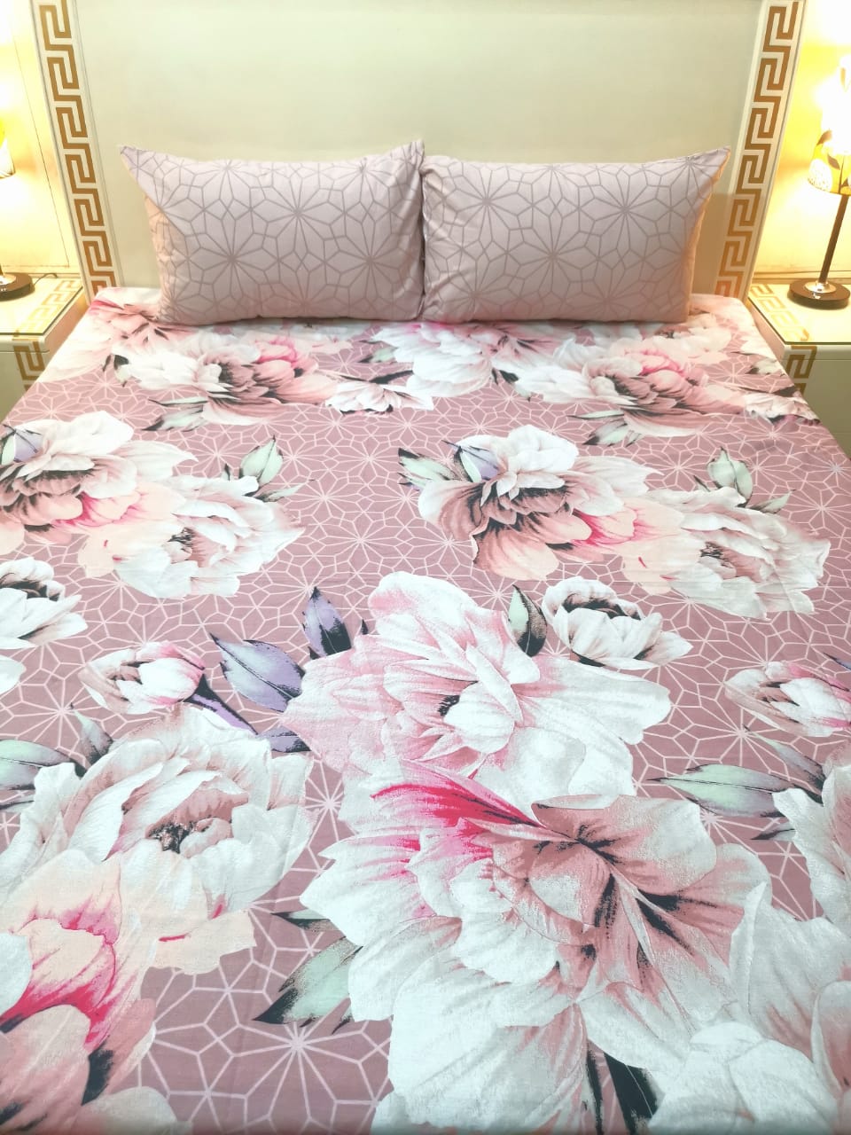 Printed Cotton Bedsheet A-109