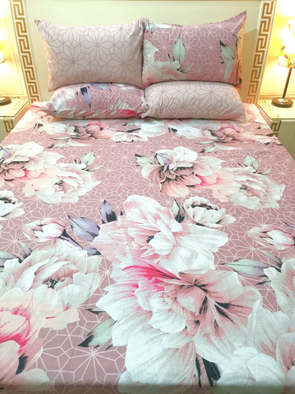 Printed Cotton Bedsheet A-109