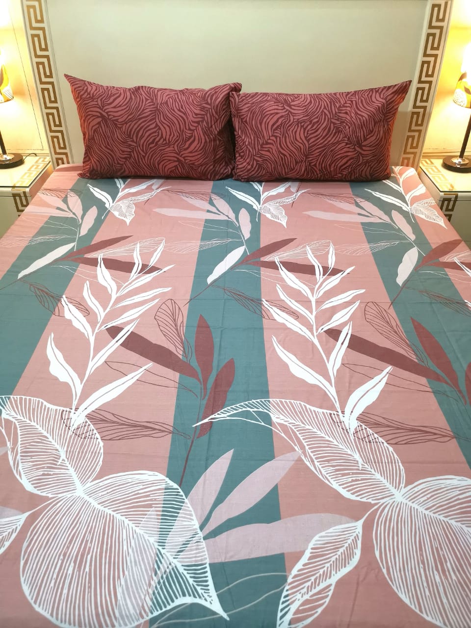Copy of Printed Cotton Bedsheet A-108