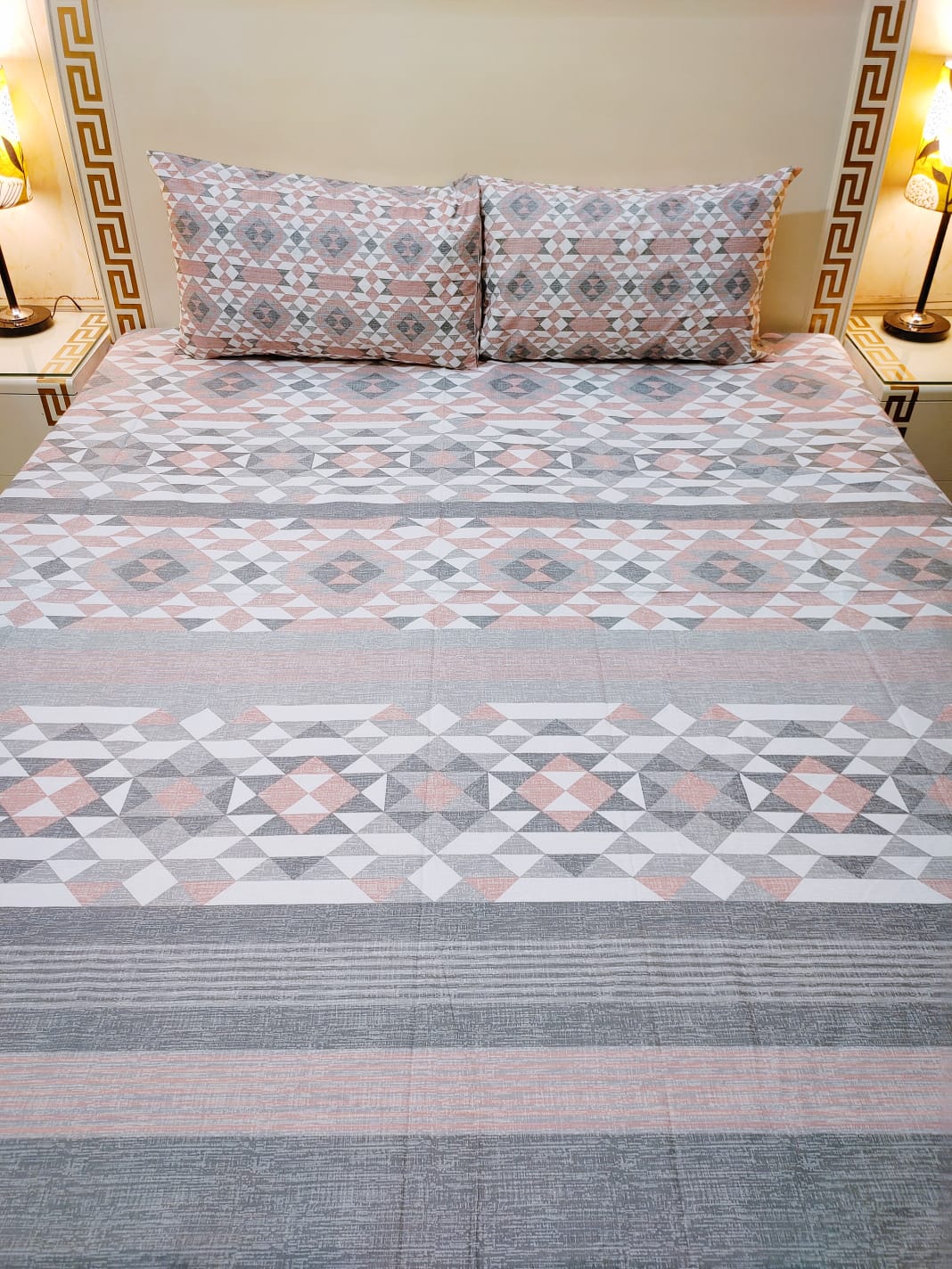 Printed Cotton Bedsheet B14