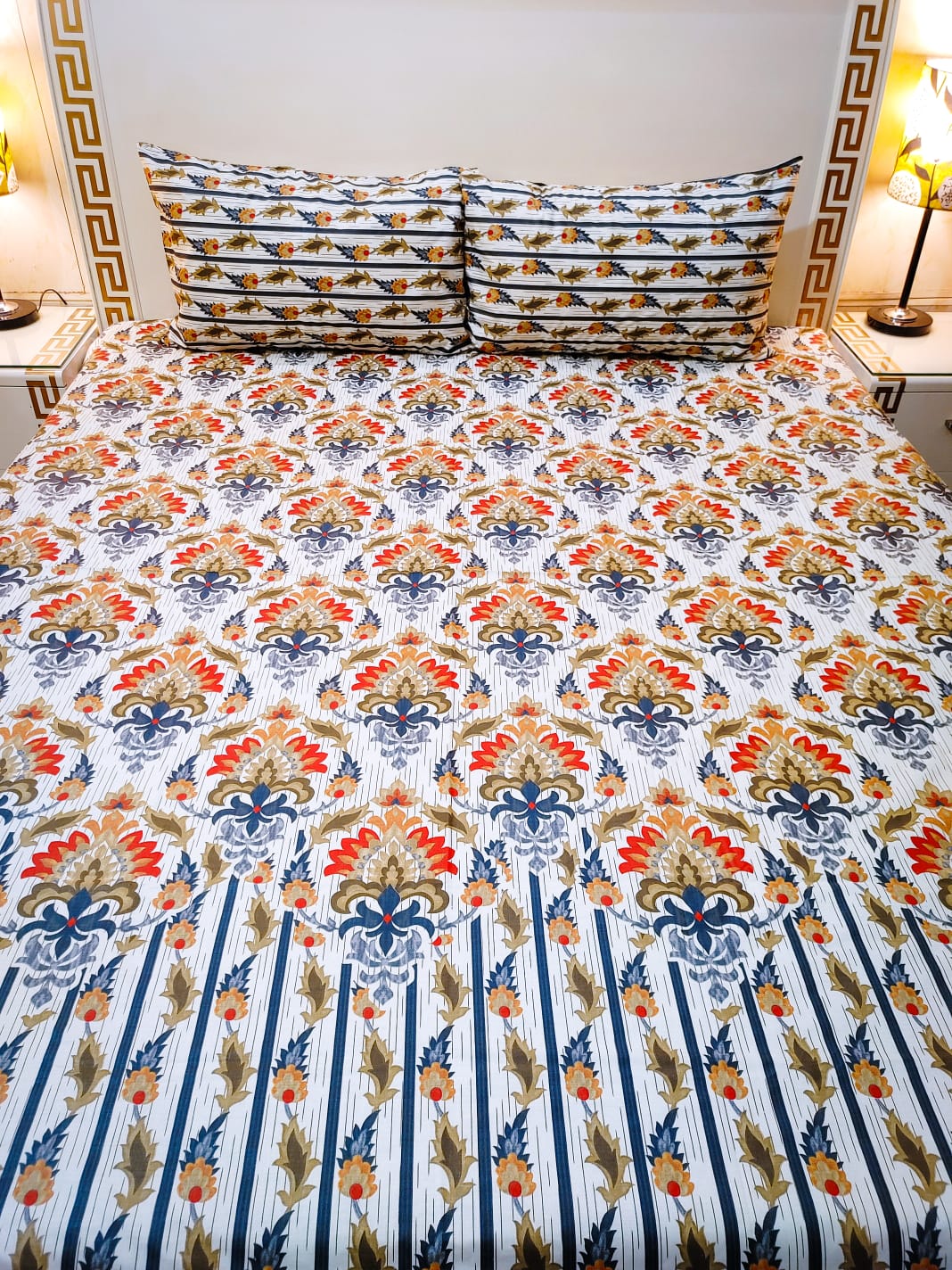 Printed Cotton Bedsheet B13