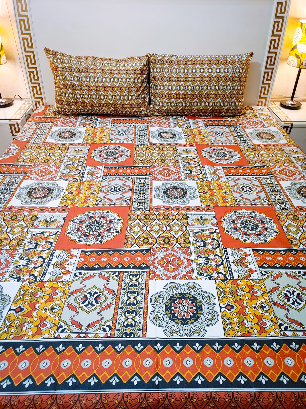 Printed Cotton Bedsheet B15