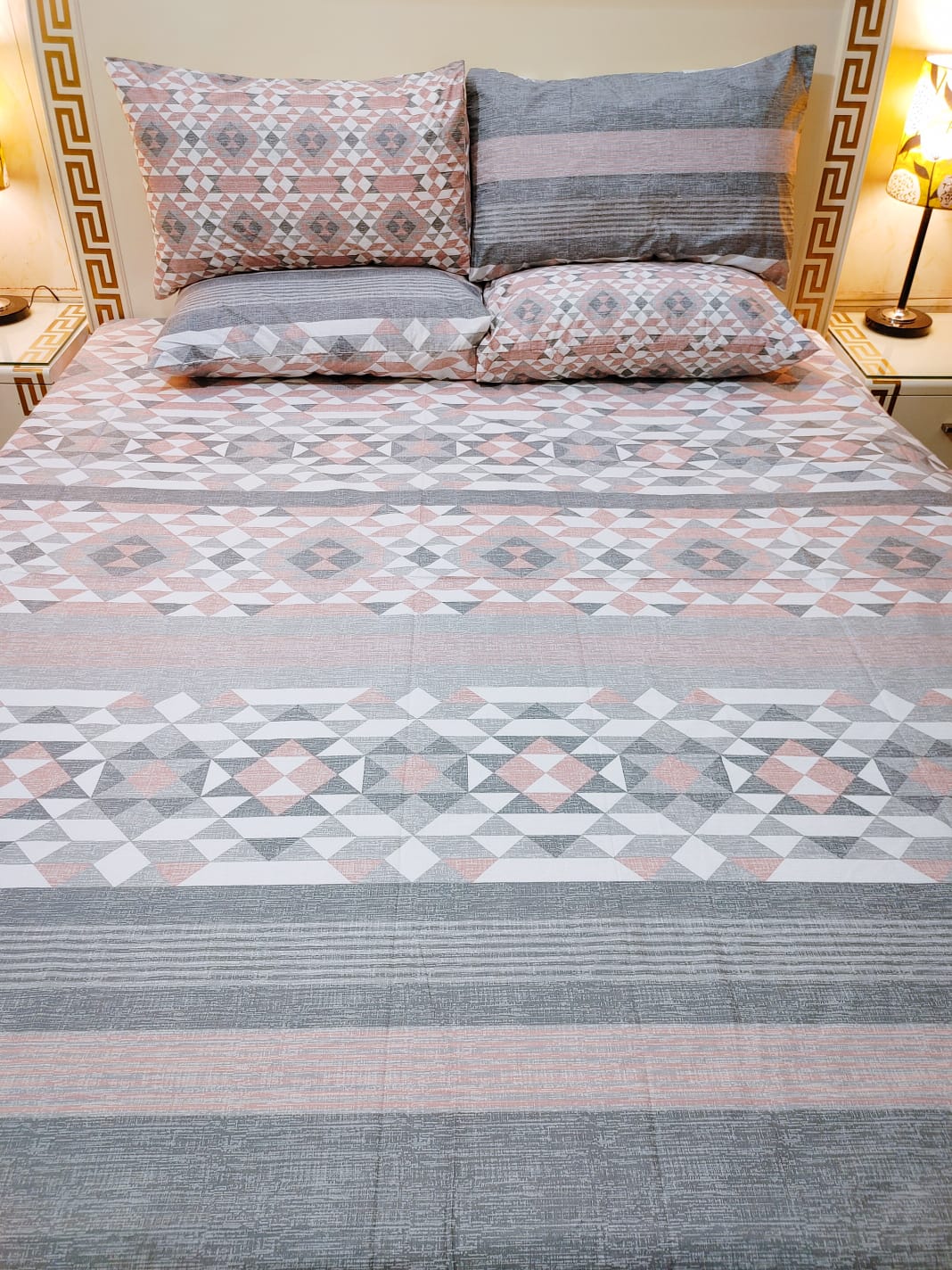 Printed Cotton Bedsheet B14