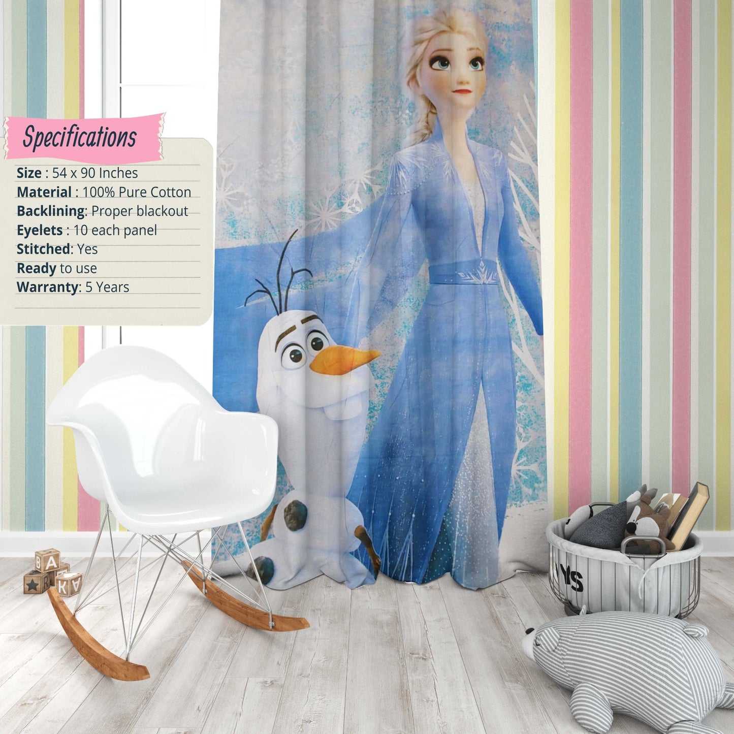 Frozen Famous Kid Curtain H1