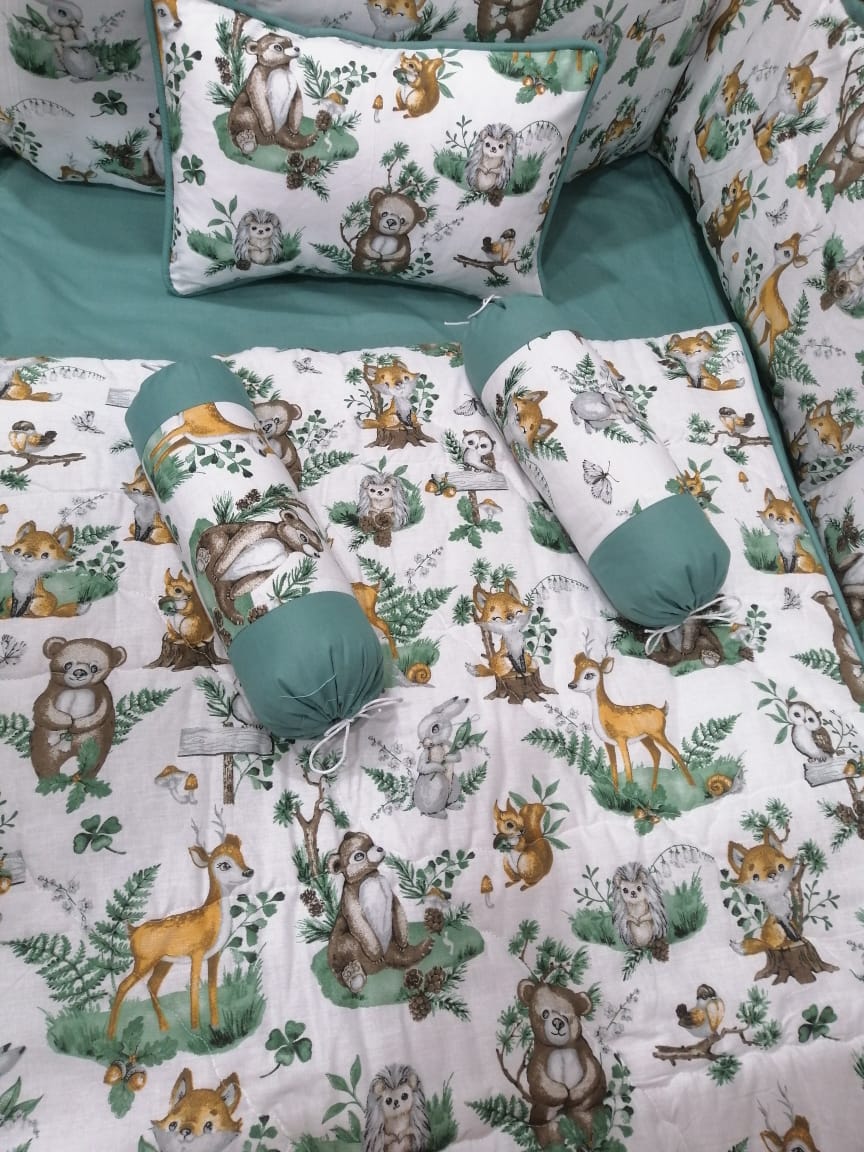 Baby Cot Set JH7 - Baby Cot