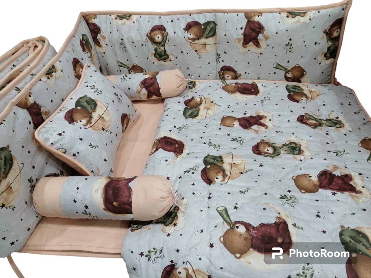 Baby Cot Set JH8 - Baby Cot
