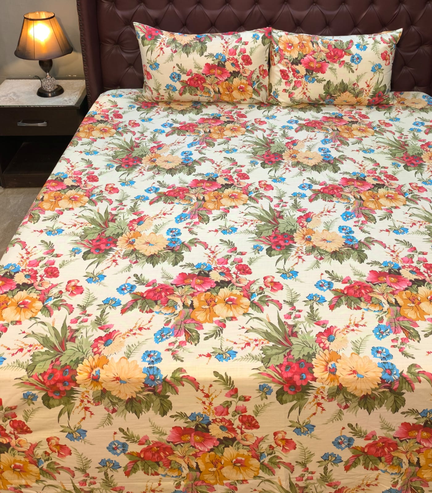 Printed Cotton Bedsheet B15