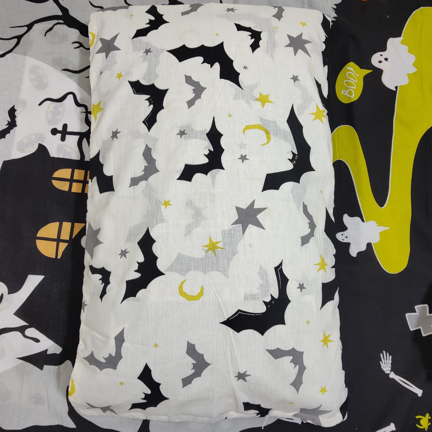 Halloween Hunted House Bedsheet A1010