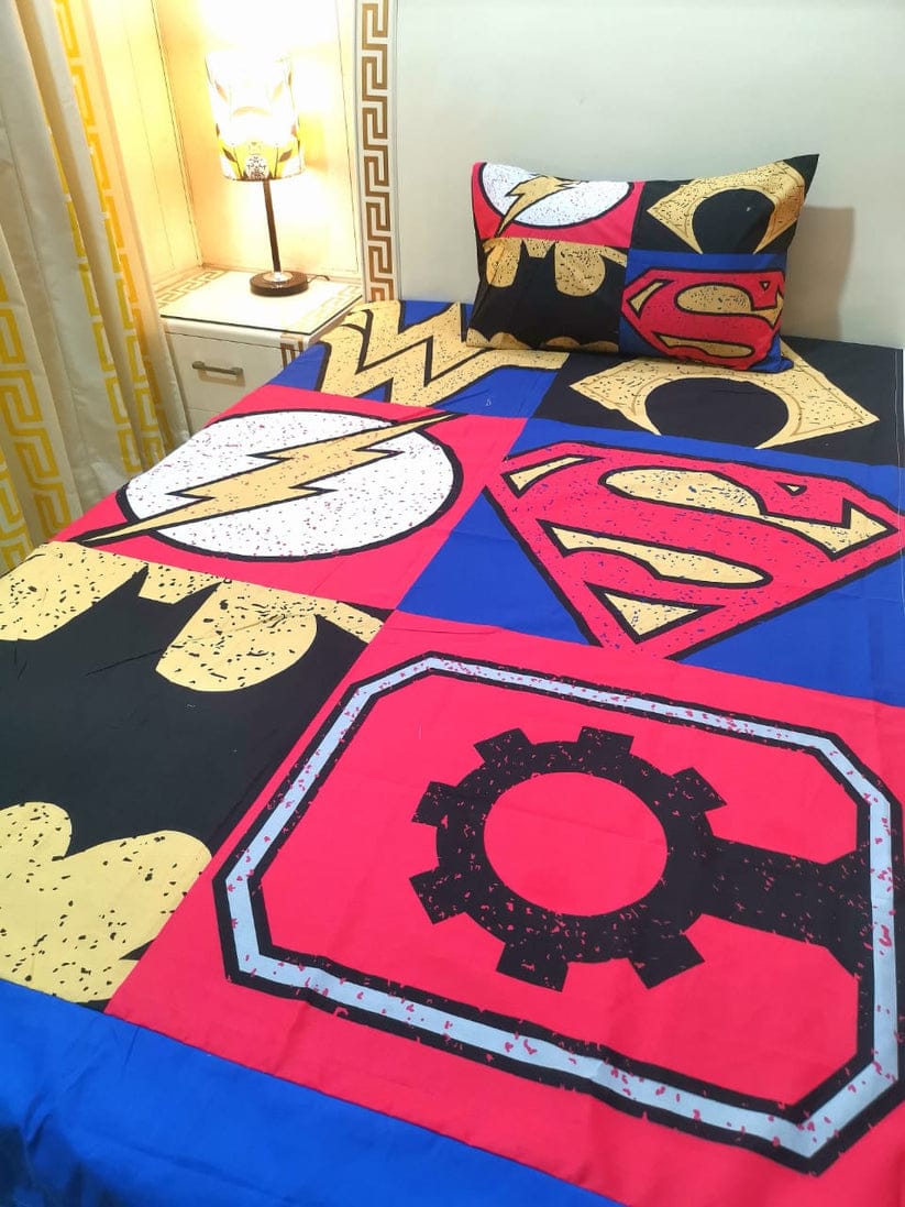 DC LOGOS QUILT SET
