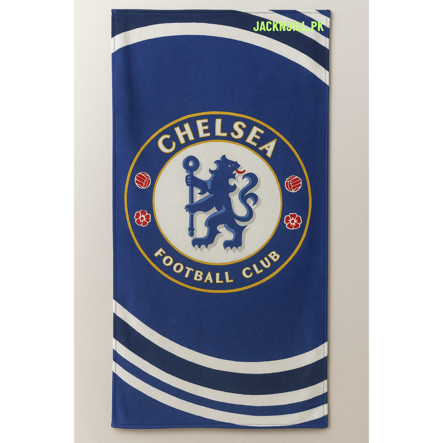 Chelsea Team Logo Printed Kids Towel