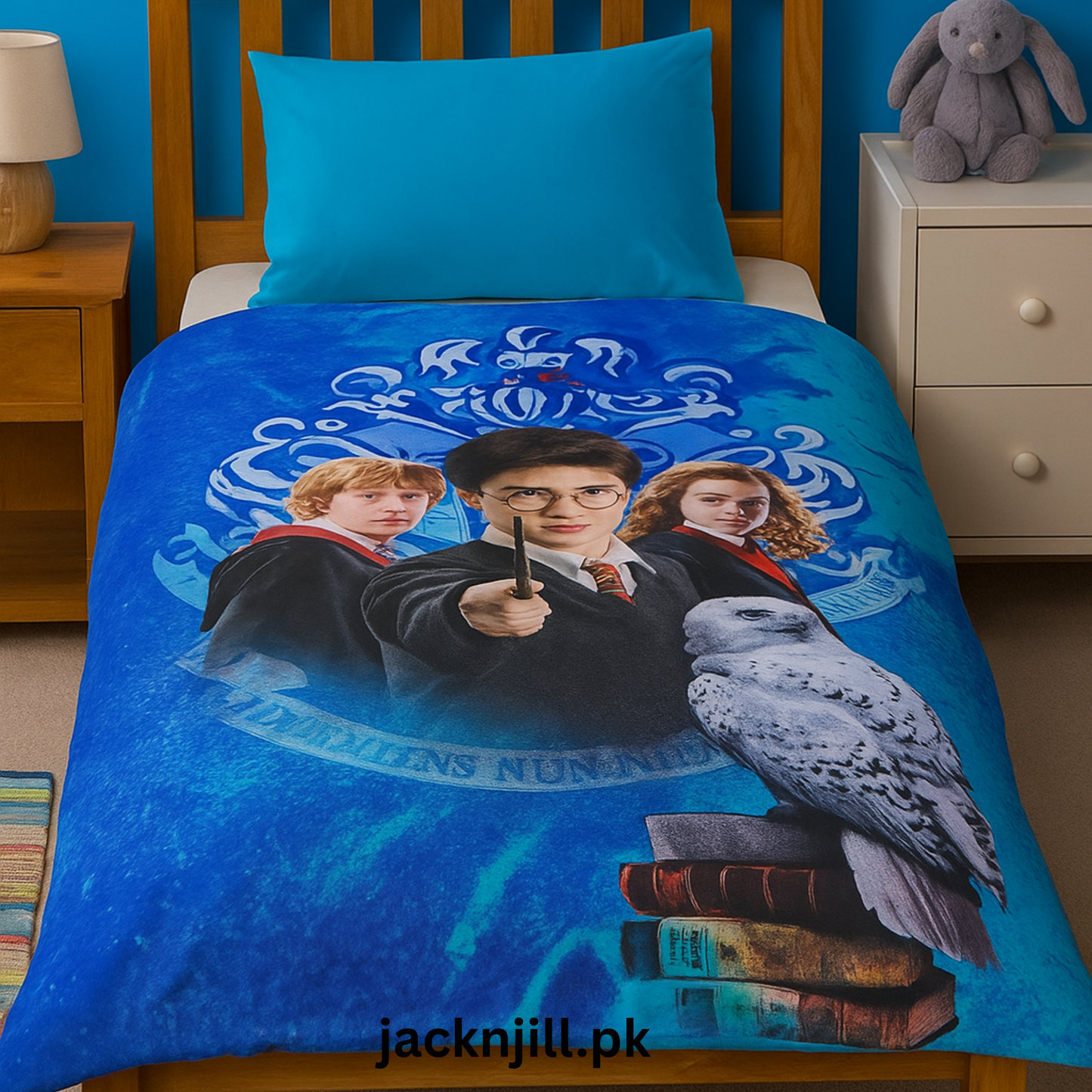Emergency Rescue Vehicles Print Kids Bedsheet