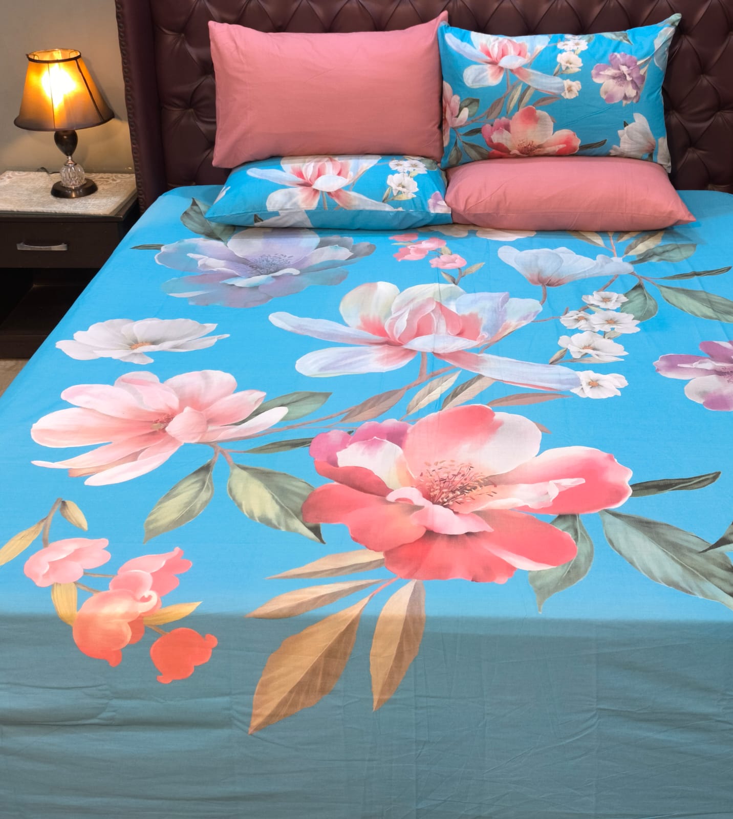 Printed Cotton Bed sheet B 015 - Bed Sheets