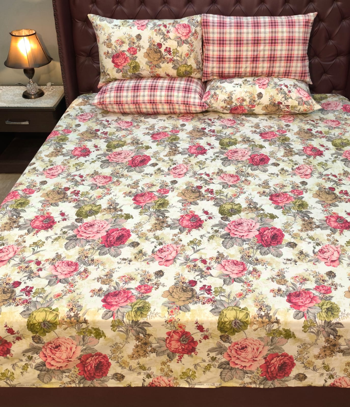 Printed Cotton Bed sheet B 016