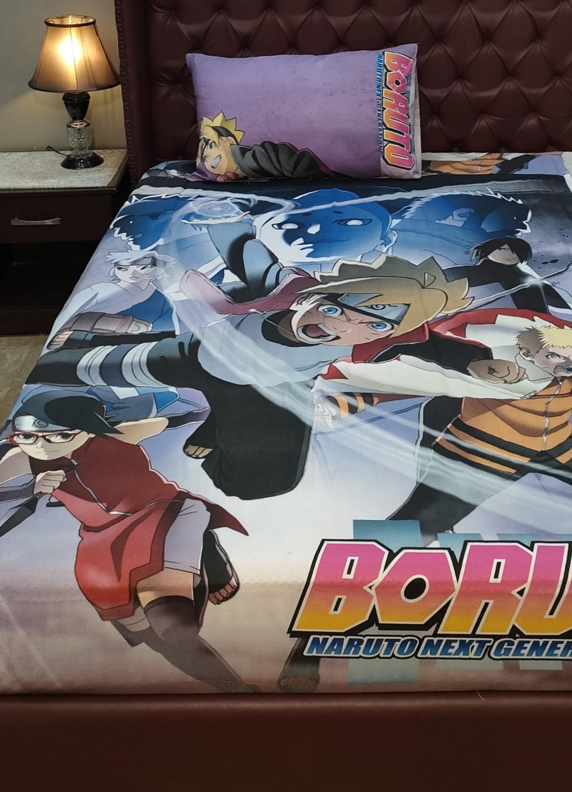 One Piece Naruto Kids Bedsheet 0A22