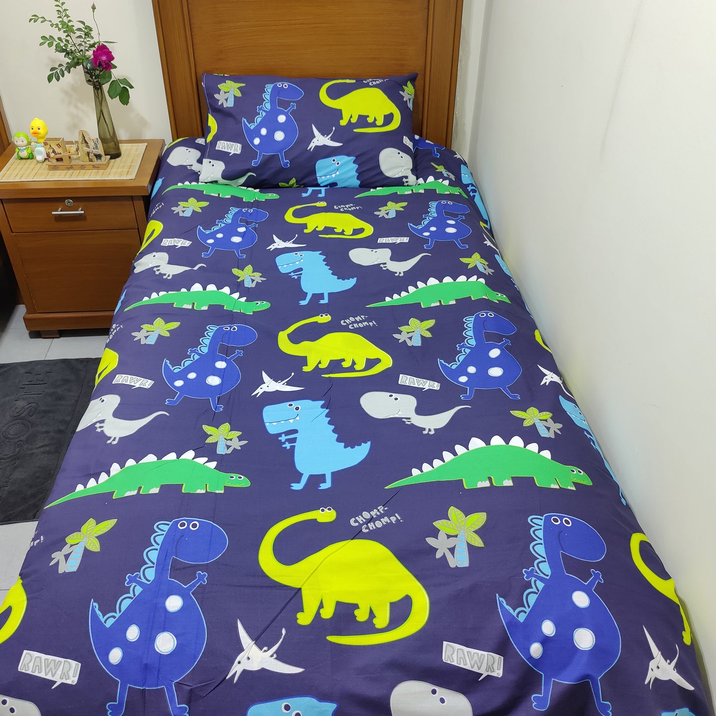DINO PRINTS KIDS BEDSHEET 32008