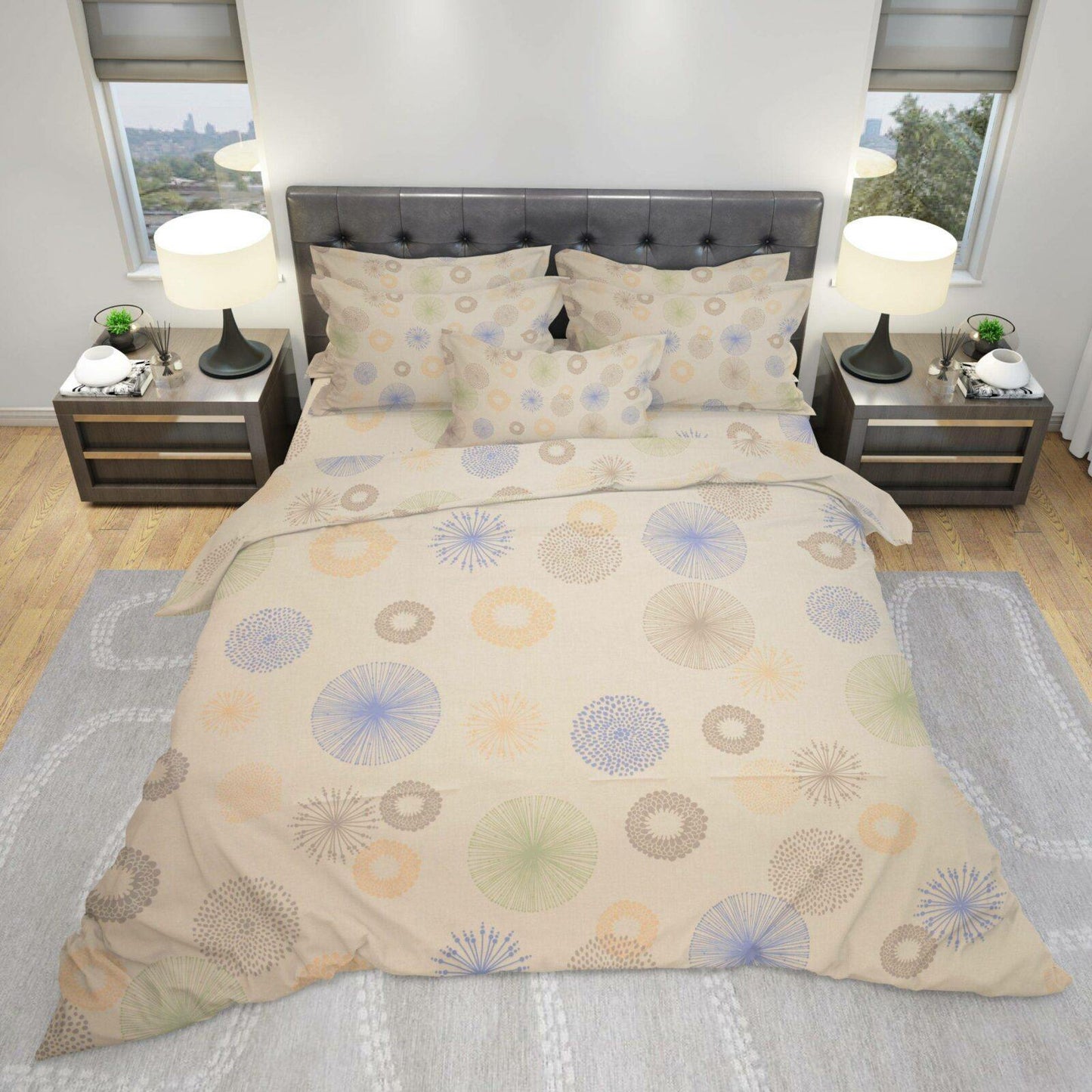 Kids Shiny Rings Super Single Bedsheet 125
