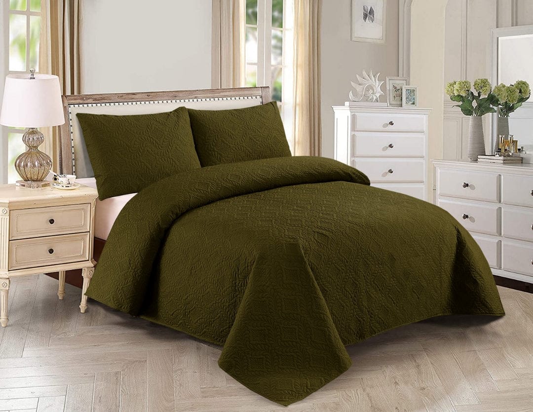 Bedspread with 2 Pillowcase 8028 - Bedspread