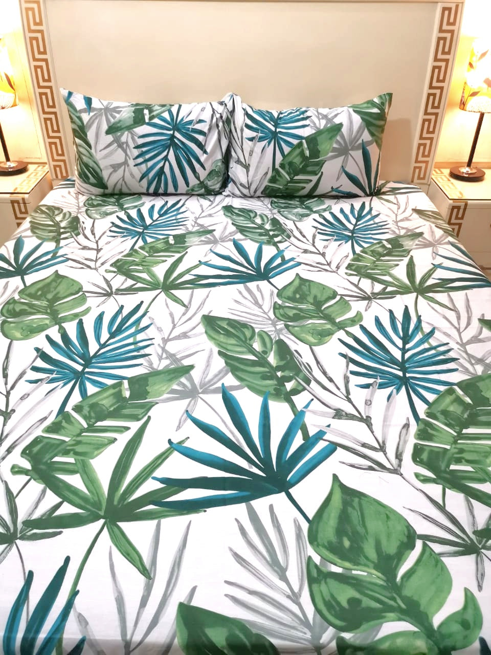 Printed Cotton Double Bedsheet 7884