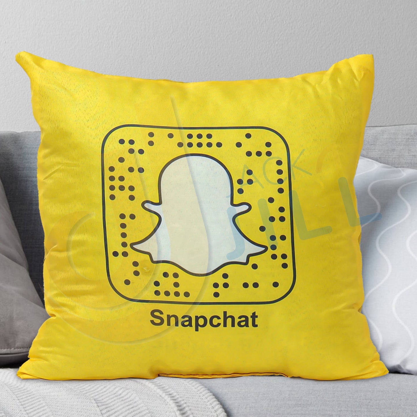 Snapchat Filled Cushion