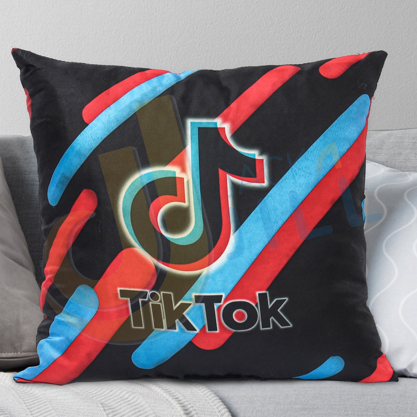 Tik Tok Filled Cushion