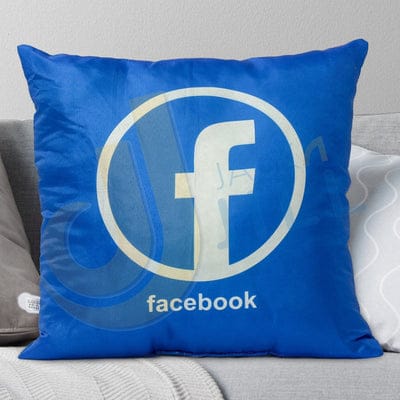 Face Book Filled Cushion - Filled Cushion