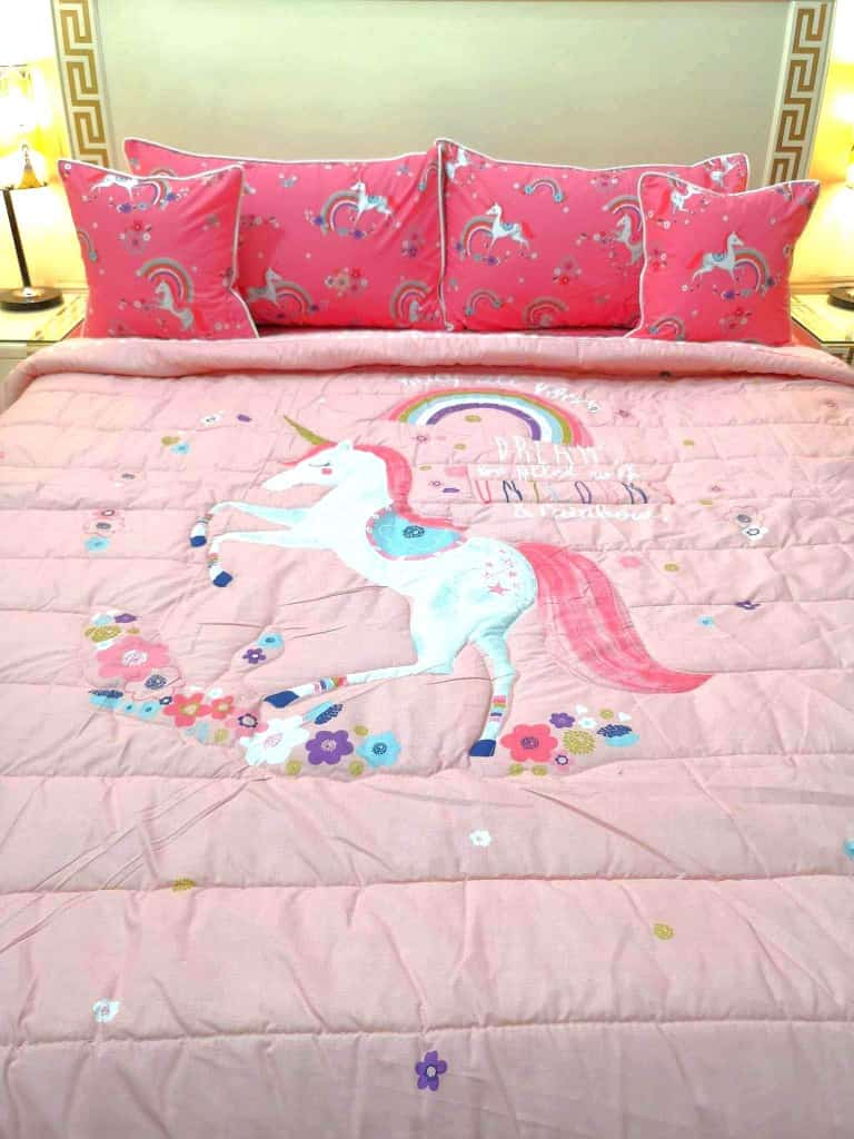 KIDS DAY DREMER UNICORN COMFORTER SET