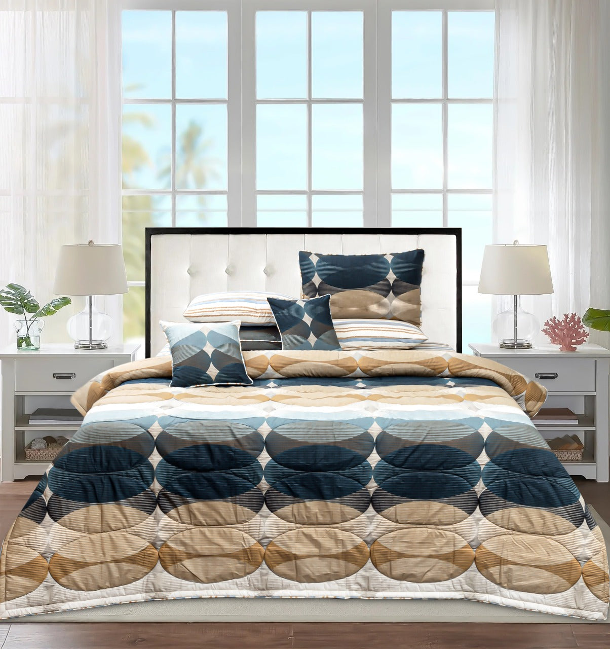 8 PIECE COMFORTER SET 1323