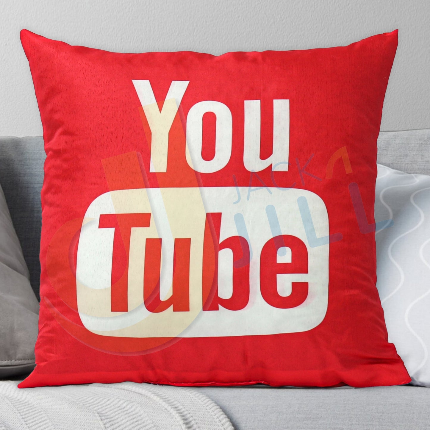You Tube Filled Cushion