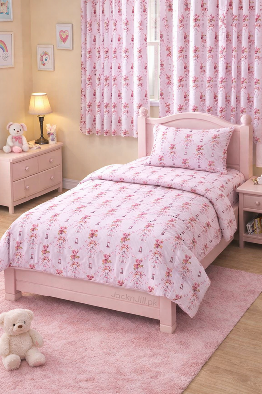 Barbie Blossom Theme Bed Sheet Set for Kids