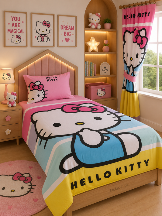 Hello Kitty Kids Bedheet Set for Girls