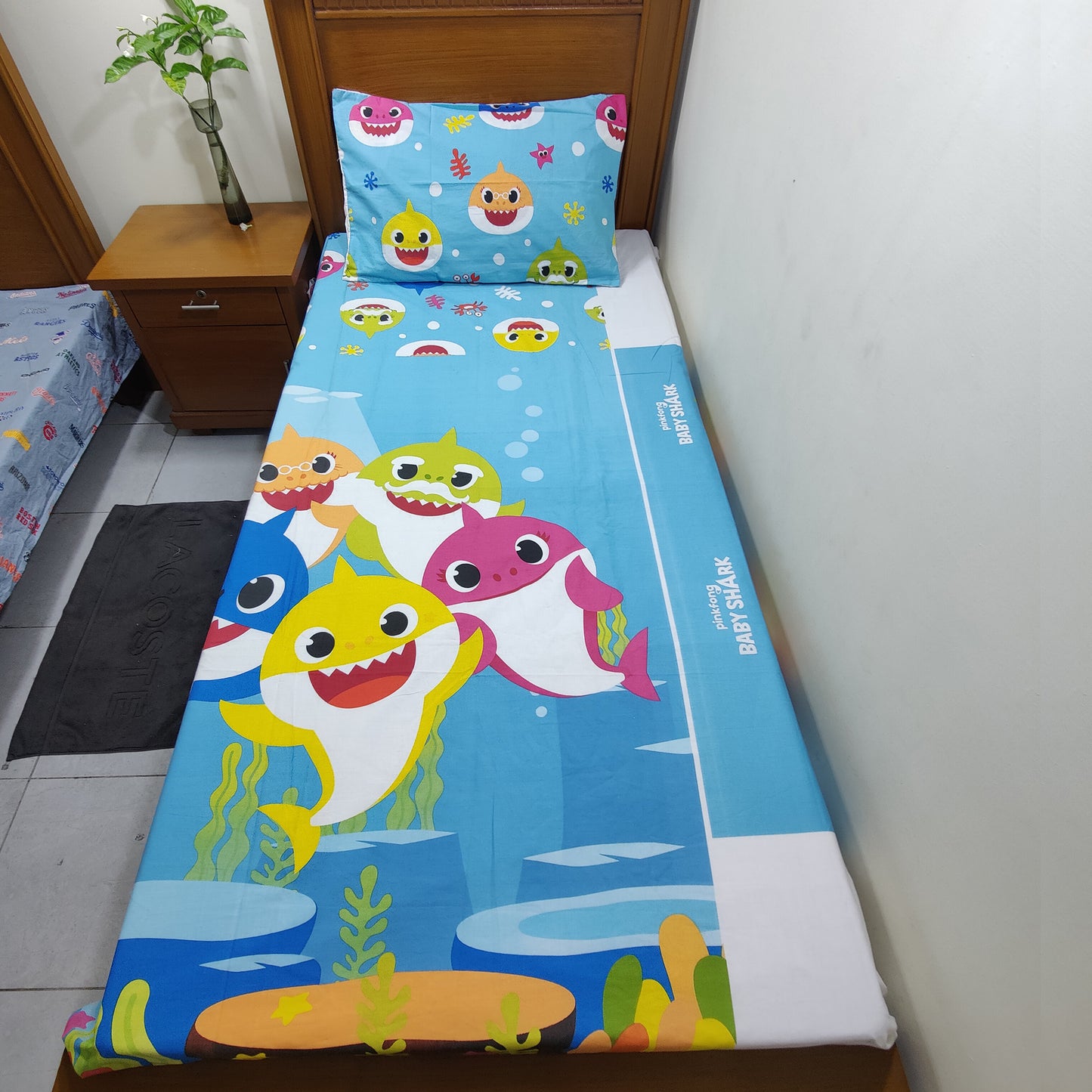 Baby Sharks Kids Bedsheet E11