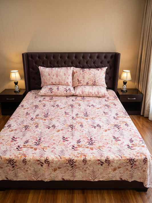 Premium Printed Bedsheet Set – Soft, Comfortable & Stylish Bedding C2