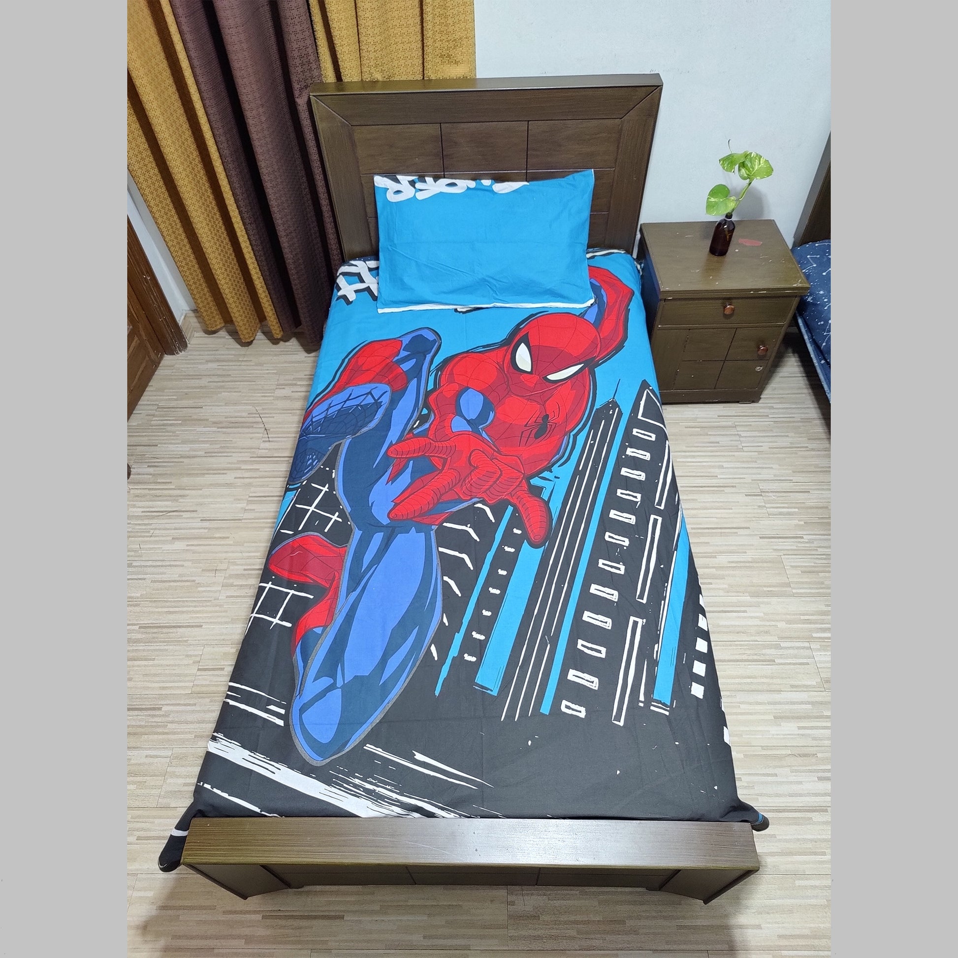 SPIDERMAN SINGLE COMFORTER SET -  Comforter Set