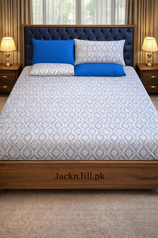 Traditional Floral Luxurios Bedsheet Set 09