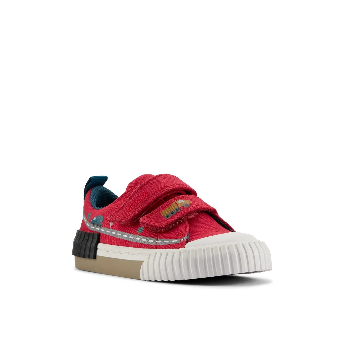Clarks FoxingSteggy Sneakers for Toddler Red