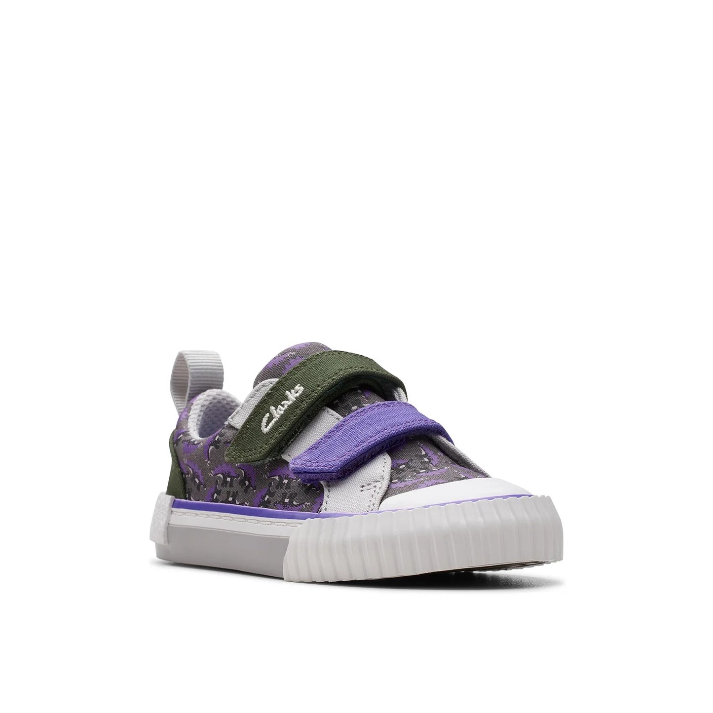 Clarks FoxingSteggy Sneakers for Toddler Purple