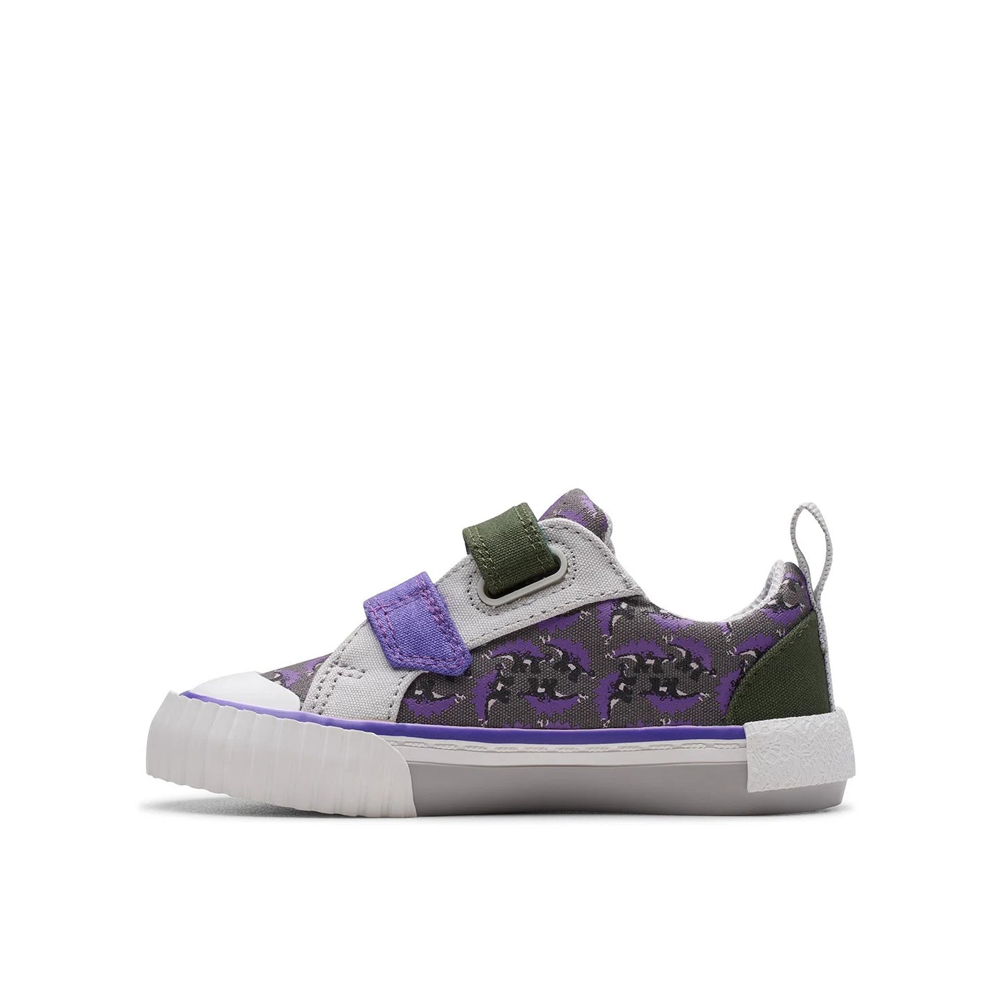 Clarks FoxingSteggy Sneakers for Toddler Purple
