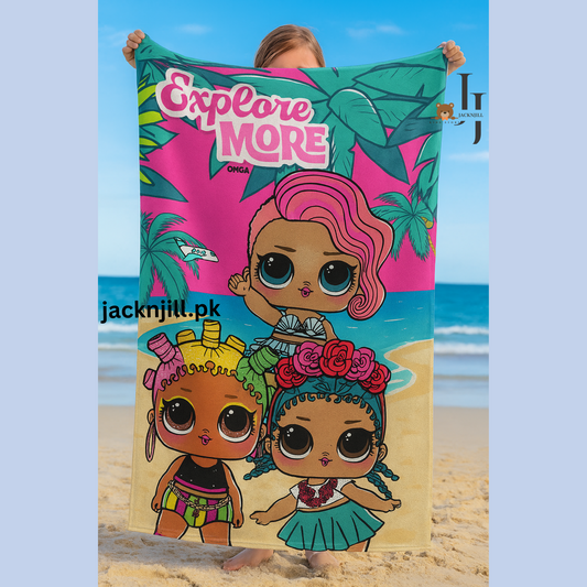 LOL Tropical Vibes Kids Towel