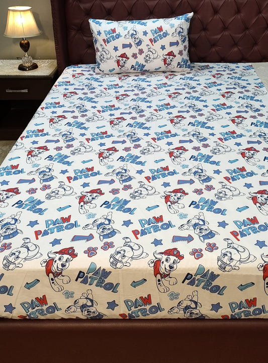 PAW PATROL KIDS BEDSHEET 3096