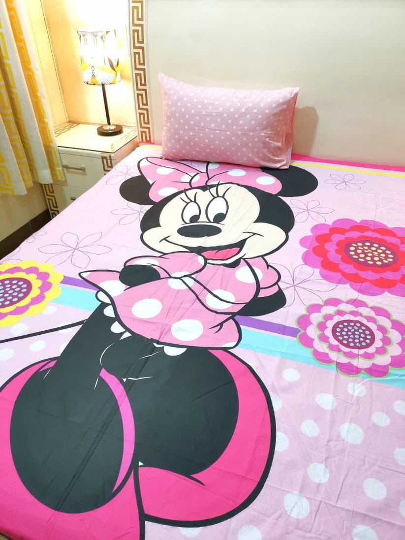 Kids Minnie Mouse Comforter Set