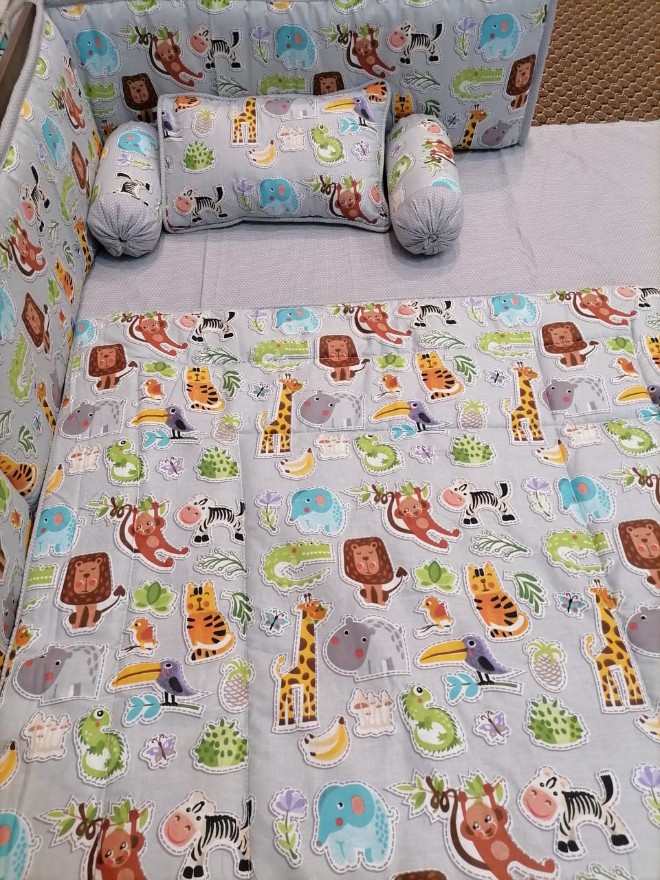 Zoo Baby Cot Set Z2 -  Baby Cot