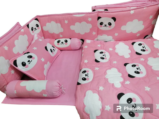 Panda Baby Cot Set J1